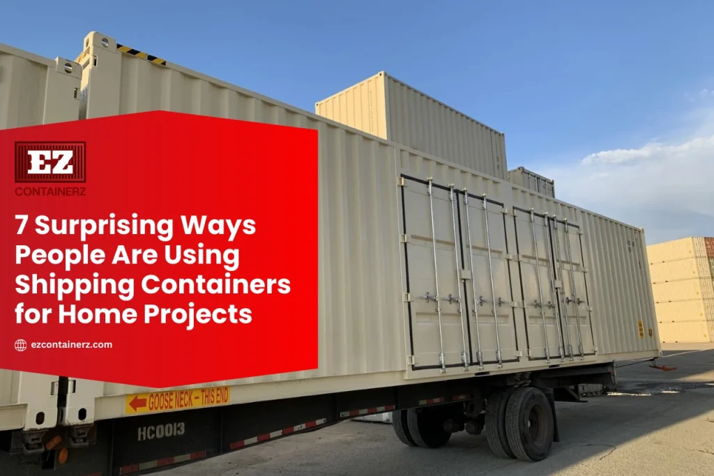 7 Surprising Ways People Are Using Shipping Containers for Home Projects